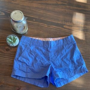 Cornflower J.Crew Chino Shorts